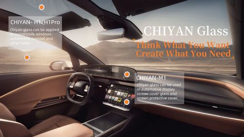 Latest company Solutions about CHIYAN Стеклянные панели с высоким содержанием алюминосиликата для автомобильного стекла