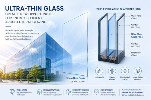 Latest company Solutions about Индустрия: Ультратонкое стекло создает новые возможности для энергоэффективного архитектурного остекления